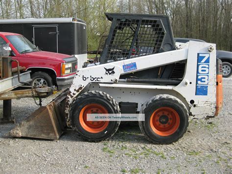 bobcat 763 skid steer attachments|bobcat 763 door for sale.